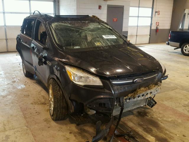 1FMCU0G9XDUC32184 - 2013 FORD ESCAPE SE BLACK photo 1