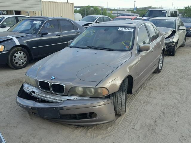 WBADT43413G027652 - 2003 BMW 525 I AUTO GOLD photo 2