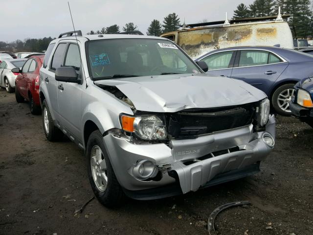 1FMCU9D7XCKB92500 - 2012 FORD ESCAPE XLT SILVER photo 1