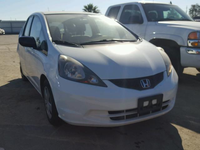 JHMGE88299S015231 - 2009 HONDA FIT WHITE photo 1