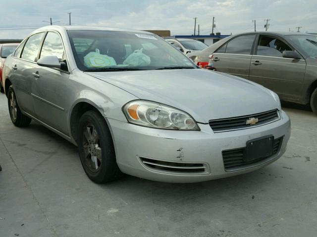 2G1WT55K479130171 - 2007 CHEVROLET IMPALA LT SILVER photo 1