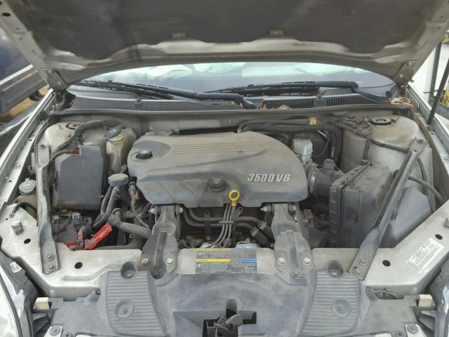 2G1WT55K479130171 - 2007 CHEVROLET IMPALA LT SILVER photo 7