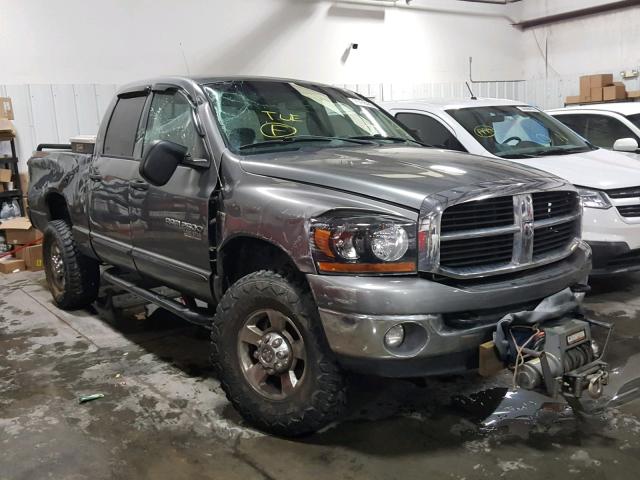 1D7KS28D66J130007 - 2006 DODGE RAM 2500 S SILVER photo 1