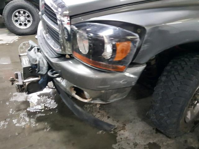 1D7KS28D66J130007 - 2006 DODGE RAM 2500 S SILVER photo 9