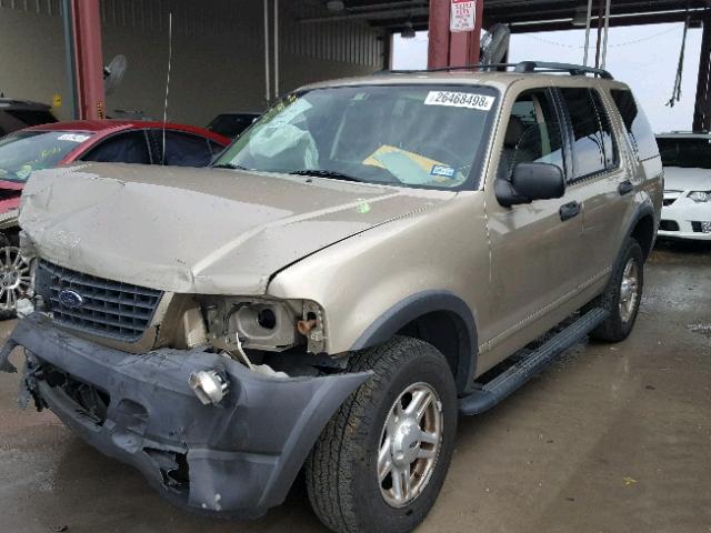 1FMZU62K53ZA83224 - 2003 FORD EXPLORER X GOLD photo 2