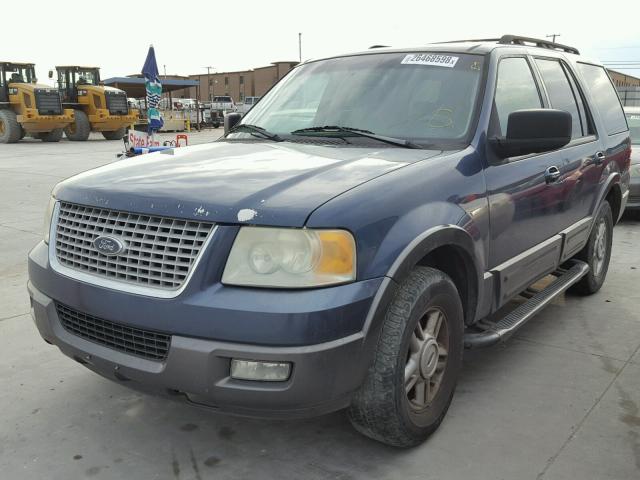 1FMPU15585LA90755 - 2005 FORD EXPEDITION BLUE photo 2