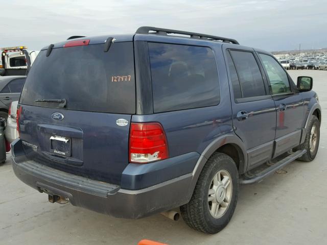 1FMPU15585LA90755 - 2005 FORD EXPEDITION BLUE photo 4