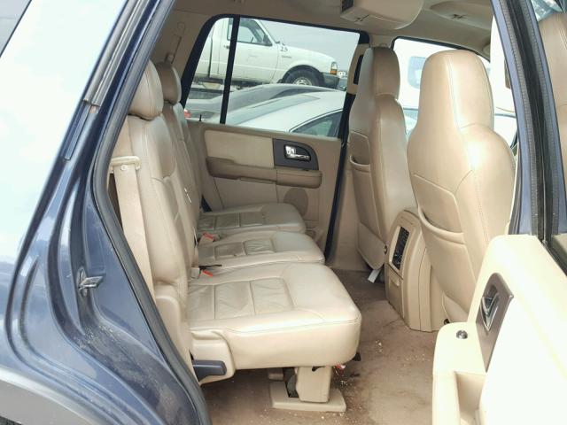 1FMPU15585LA90755 - 2005 FORD EXPEDITION BLUE photo 6