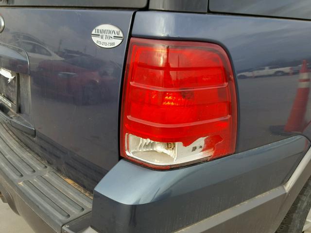 1FMPU15585LA90755 - 2005 FORD EXPEDITION BLUE photo 9