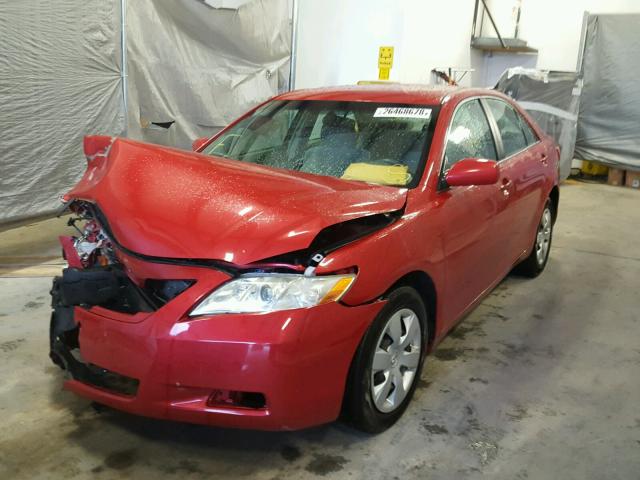 4T4BE46K79R137499 - 2009 TOYOTA CAMRY BASE RED photo 2