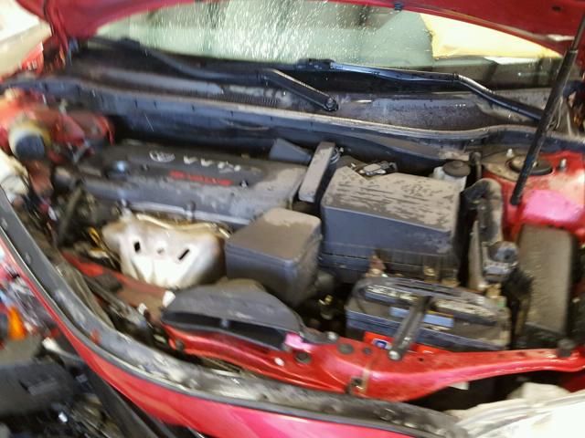 4T4BE46K79R137499 - 2009 TOYOTA CAMRY BASE RED photo 7