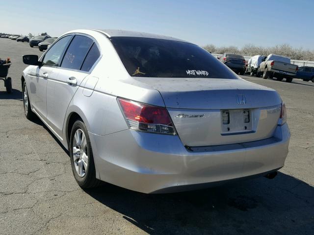 JHMCP26438C037860 - 2008 HONDA ACCORD LXP SILVER photo 3