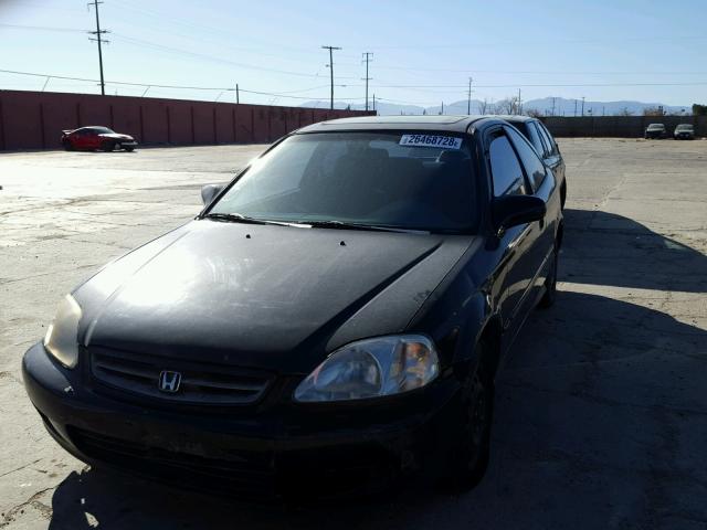 1HGEJ824XXL068771 - 1999 HONDA CIVIC EX შავი ფოტო 2