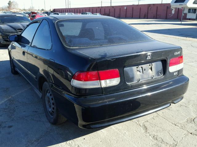 1HGEJ824XXL068771 - 1999 HONDA CIVIC EX BLACK photo 3