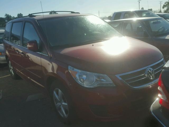 2V8HW34139R501297 - 2009 VOLKSWAGEN ROUTAN SE RED photo 1