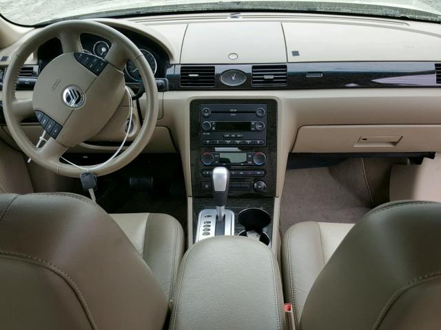 1MEHM421X5G621571 - 2005 MERCURY MONTEGO PR 金色 照片 9