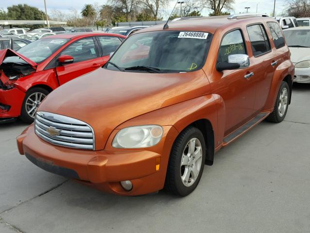 3GNDA23D06S625208 - 2006 CHEVROLET HHR LT ORANGE photo 2