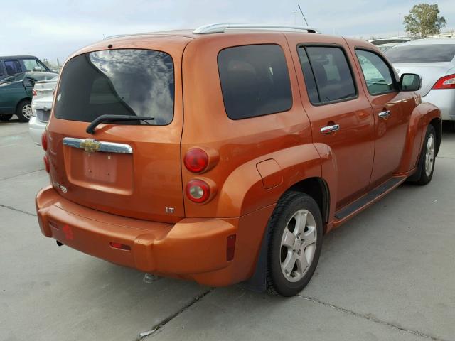 3GNDA23D06S625208 - 2006 CHEVROLET HHR LT ORANGE photo 4