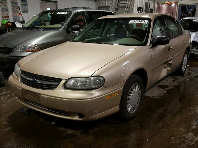 1G1ND52J72M569588 - 2002 CHEVROLET MALIBU TAN photo 2