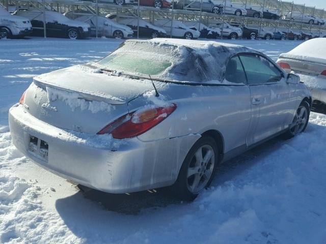 4T1FA38P26U095877 - 2006 TOYOTA CAMRY SOLA SILVER photo 4