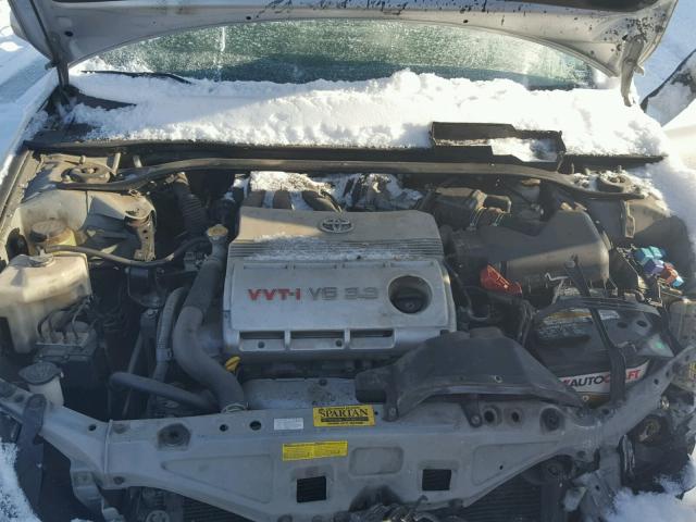 4T1FA38P26U095877 - 2006 TOYOTA CAMRY SOLA SILVER photo 7