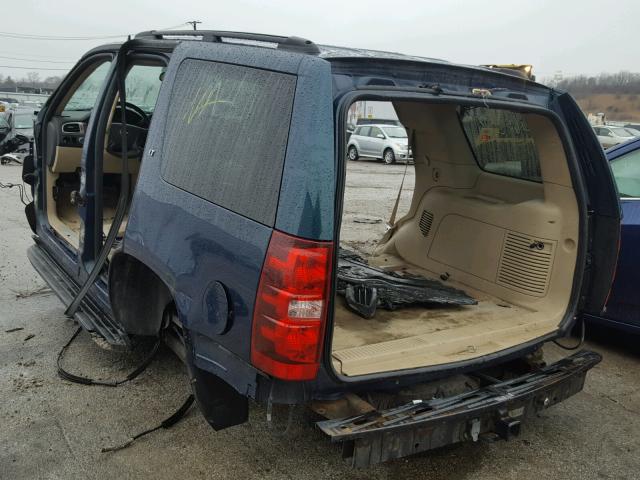 1GNFK13047J140697 - 2007 CHEVROLET TAHOE K150 BLUE photo 3