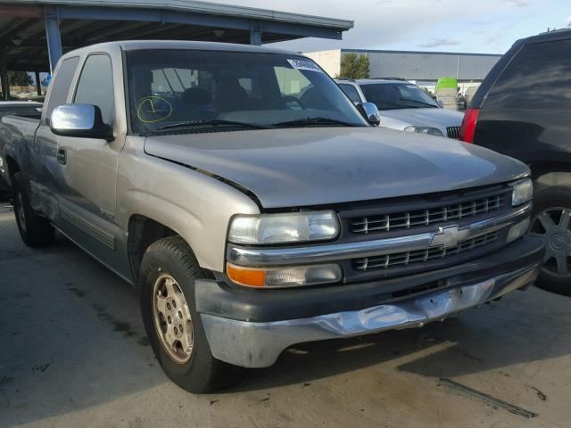 2GCEC19V0Y1375596 - 2000 CHEVROLET SILVERADO GRAY photo 1