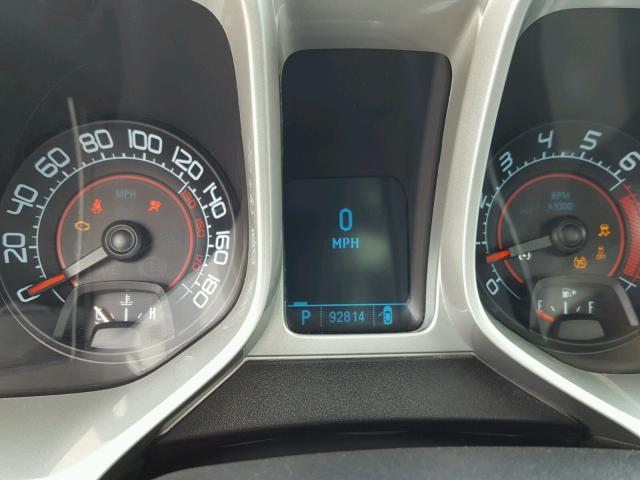 2G1FJ1EJ7A9204471 - 2010 CHEVROLET CAMARO SS Azul foto 8