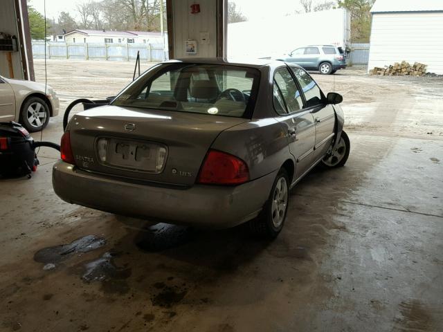 3N1CB51D66L525679 - 2006 NISSAN SENTRA 1.8 BEIGE photo 4