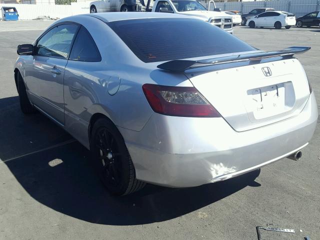 2HGFG12878H542381 - 2008 HONDA CIVIC EX Gümüş foto 3