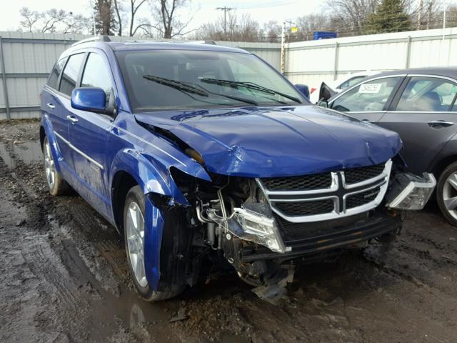 3C4PDDDGXCT222568 - 2012 DODGE JOURNEY CR BLUE photo 1