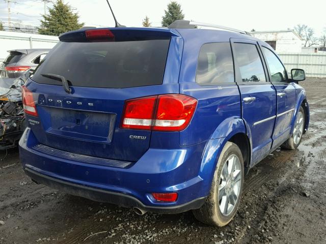 3C4PDDDGXCT222568 - 2012 DODGE JOURNEY CR BLUE photo 4