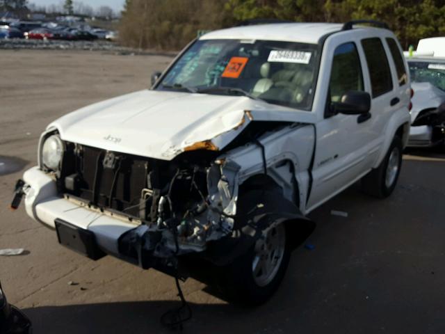 1J4GK58K03W666797 - 2003 JEEP LIBERTY LI WHITE photo 2