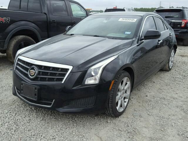 1G6AA5RX8D0178276 - 2013 CADILLAC ATS BLACK photo 2