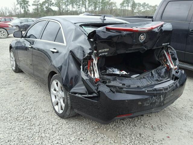 1G6AA5RX8D0178276 - 2013 CADILLAC ATS BLACK photo 3