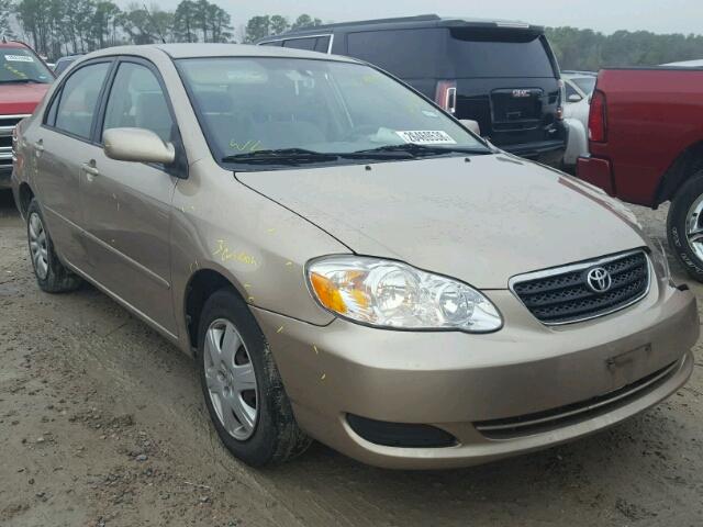 2T1BR32E97C769976 - 2007 TOYOTA COROLLA CE TAN photo 1