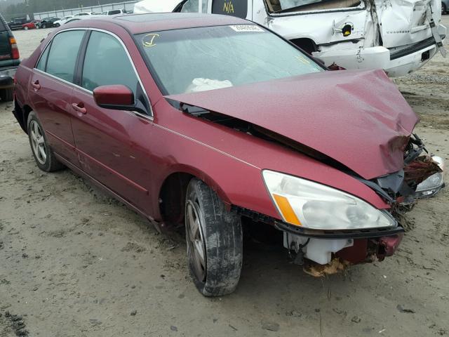 1HGCM56824A120850 - 2004 HONDA ACCORD EX BURGUNDY photo 1