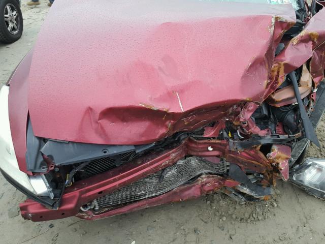 1HGCM56824A120850 - 2004 HONDA ACCORD EX BURGUNDY photo 7