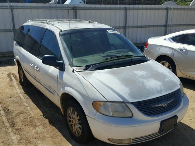 2C8GP64L01R408327 - 2001 CHRYSLER TOWN & COU WHITE photo 1