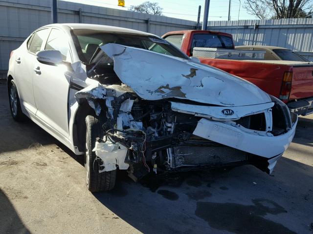 5XXGN4A77EG263157 - 2014 KIA OPTIMA EX WHITE photo 1