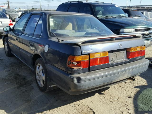 JHMCB7653MC099922 - 1991 HONDA ACCORD LX BLUE photo 3