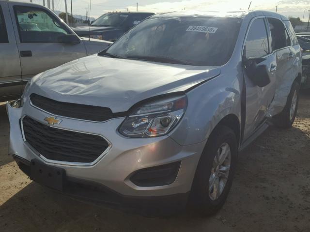 2GNALBEK4G6251937 - 2016 CHEVROLET EQUINOX LS SILVER photo 2