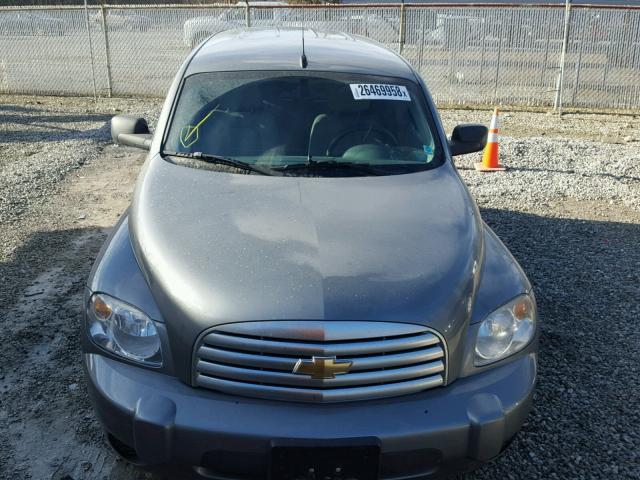3GNDA13D46S625786 - 2006 CHEVROLET HHR LS GRAY photo 9