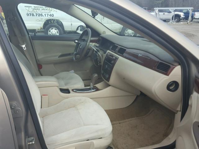 2G1WC58R479297333 - 2007 CHEVROLET IMPALA LT BEIGE photo 5