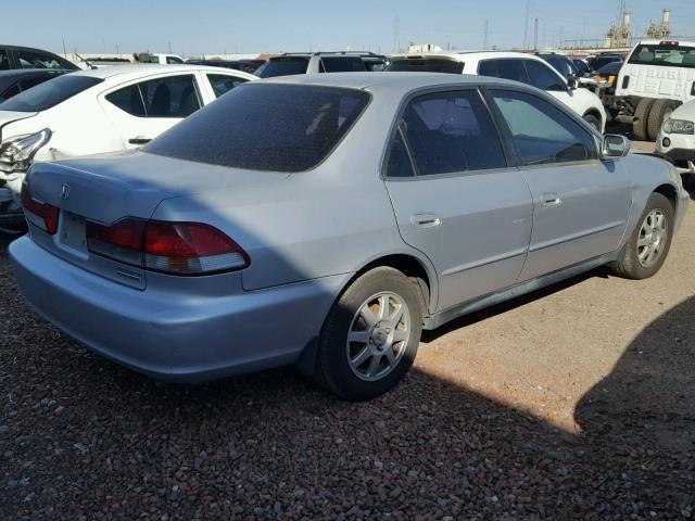 1HGCG56762A084219 - 2002 HONDA ACCORD SE SILVER photo 4