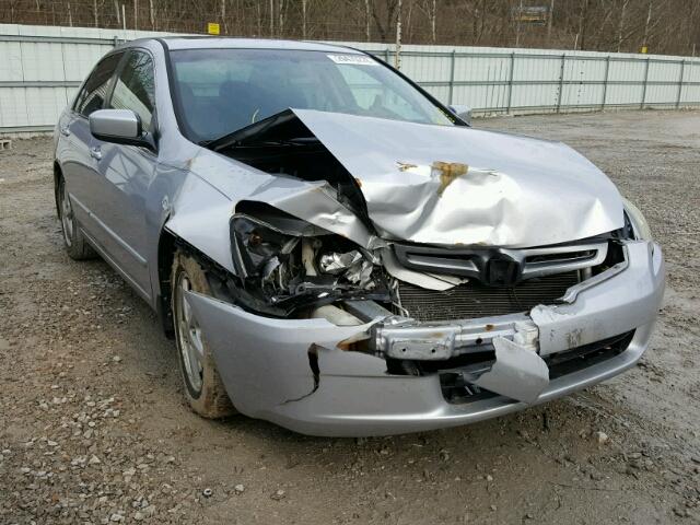 1HGCM56815A015895 - 2005 HONDA ACCORD EX SILVER photo 1