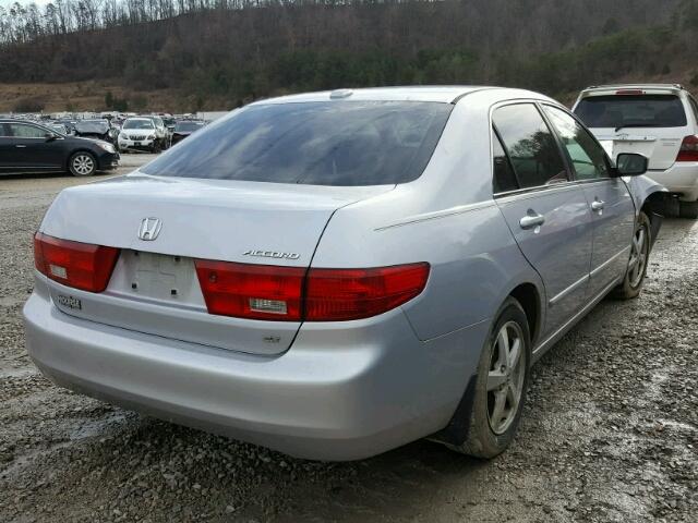 1HGCM56815A015895 - 2005 HONDA ACCORD EX SILVER photo 4