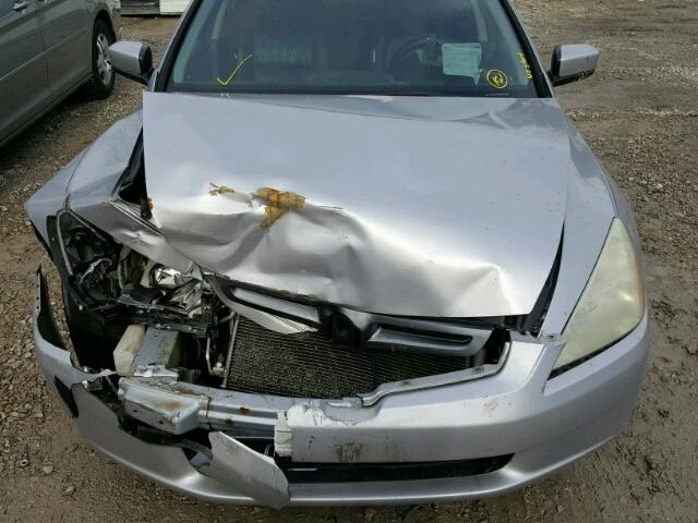 1HGCM56815A015895 - 2005 HONDA ACCORD EX SILVER photo 7