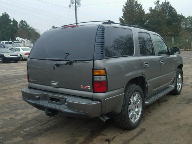 1GKEK63U15J171217 - 2005 GMC YUKON DENA GRAY photo 4