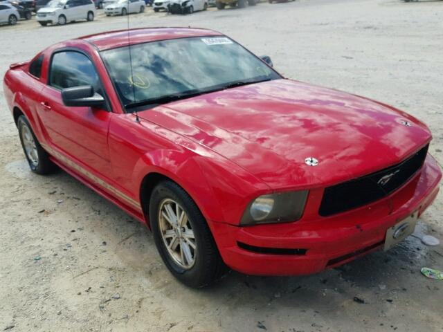 1ZVFT80N975211199 - 2007 FORD MUSTANG RED photo 1